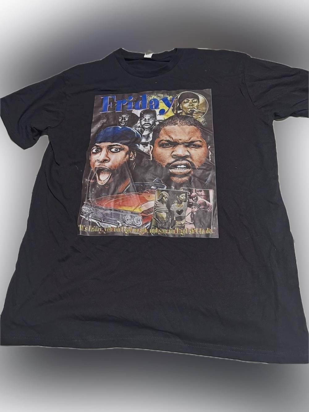 Mens L Friday Tee